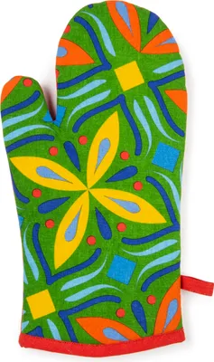 Image de Excelsa gant de four Puebla coton 32x18 cm multicolore