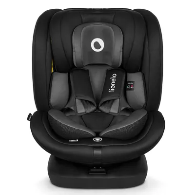 Obrázok produktu pre Lionelo Bastiaan i-Size detská autosedačka od narodenia do 12 rokov, od 0 kg do 36 kg, i-Size, Isofix + Top Tether - Black Grey