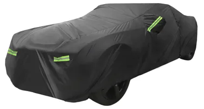 Image de Couvercles De Sièges Pour Chevy Camaro 2010-2021, Fermeture Éclair, Noir