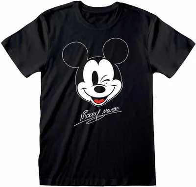 Produktbild von Disney Mickey And Friends - Disney Mickey Mouse - Black T-Shirt - Größe S