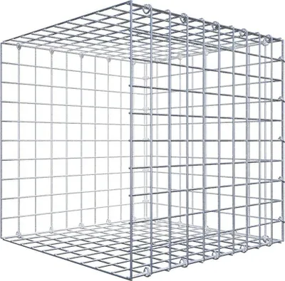 Produktbild von Anbaugabione Typ 2 50 cm x 50 cm x 50 cm (L x H x T), Maschenweite 5 cm x 5 cm, C-Ring