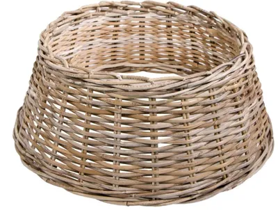 Weidenkorb Weihnachtsbaumständer, natürlich, 1 Stück