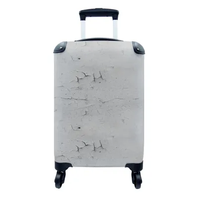Produktbild von MuchoWow® Koffer Handgepäck Trolley Rollkoffer Kleine Reisekoffer mit 4 Rollen - Beton - Vintage - Muster - Cabin Size < 55x40x23 cm & 55x40x20 cm - Fotokoffer - Kabinenkoffer - Boardgepäck - Reise-Box - Reisekoffer - Reisegepäck - Koffer mit Bild - Trolley für Kinder