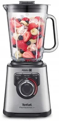 Tefal PerfectMix+ BL811D38 Standmixer 1200 W mit 1,5-l-Glaskrug und 6 Klingen