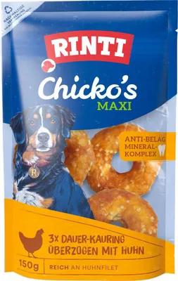 Image de Rinti 50gx27 Chicko MAXI anneaux à mâcher maxi, avec poulet