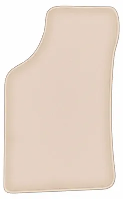 Produktbild von DURBAN Beige Velours-Fahrerfußmatte für Citroen ZX Schrägheck (1991-1998)