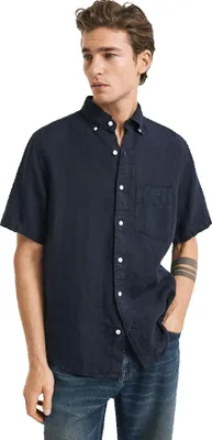 Produktbild von Gant 3240121 Kurzarmhemd Blau M Mann Blau M