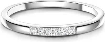 Produktbild von Glanzstücke München Ring Sterling Silber Zirkonia 50080733 52