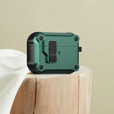 Produktbild von Mobigear Armor Clip  Apple AirPods Pro 3 Hülle - Grün