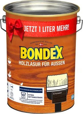 Produktbild von BONDEX Holzschutzlasur rio palisander 5 L