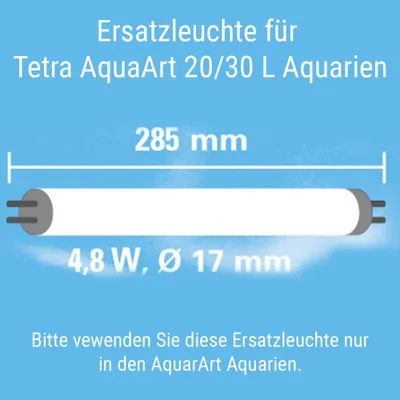 Produktbild von Tetra AL LED 4,8 Watt Ersatzlampe (für Tetra AquaArt 20/30 Liter Aquarien mit LED-Beleuchtung im Deckel