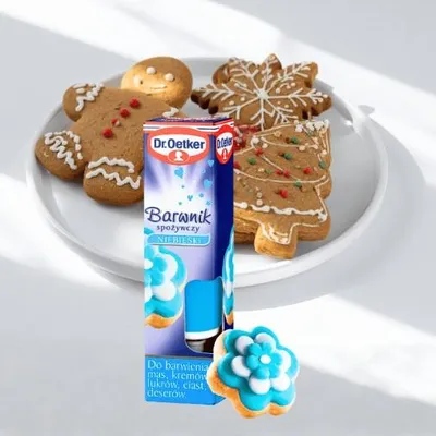 Obrázek produktu pro Dr. Oetker Potravinářské barvivo modré 10 g