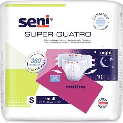 Image de Seni Super Quatro Small - 1 paquet de 10 protections