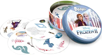 Produktbild von Dobble Frozen – Ein Spiel zur schnellen Wahrnehmung für Kinder