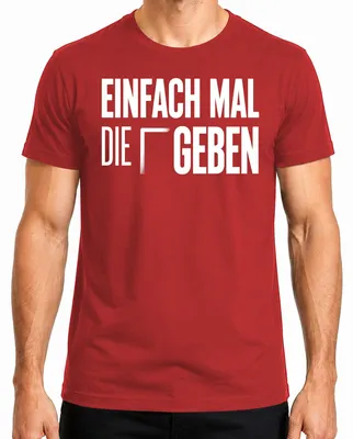 Immagine prodotto di T-shirt da uomo, taglia L, colore rosso, con scritta divertente e sarcastica
