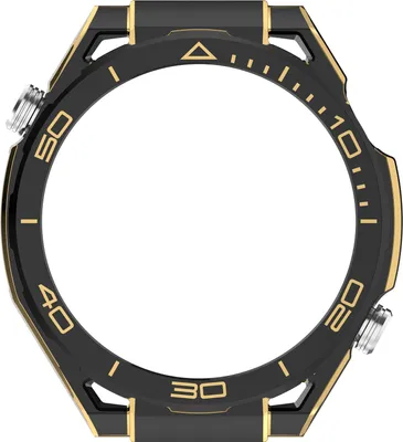 Obrázek produktu pro INF Černé Zlaté PC Ochranné Pouzdro GT6 46mm pro Huawei Watch GT6 46mm