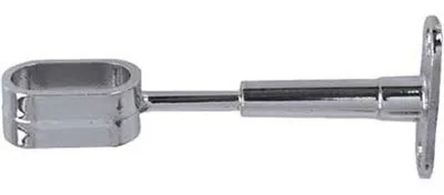Image de SUPPORT DE TUYAU CENTRAL 15 x 30 mm - Chromé