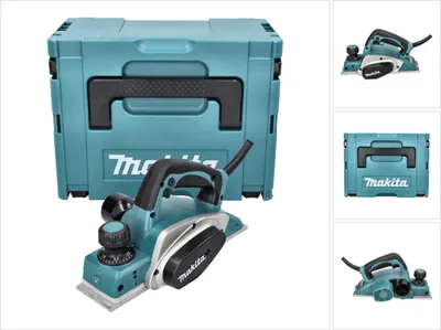 Produktbild von Makita KP 0800 J Falzhobel Elektrohobel Hobel 620 W 82 mm + Makpac