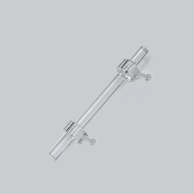 Immagine prodotto di Mobile in acrilico trasparente con cassetti, mobile moderno con maniglia, barra, cerniere, telaio con cerniere a T, 200 mm.