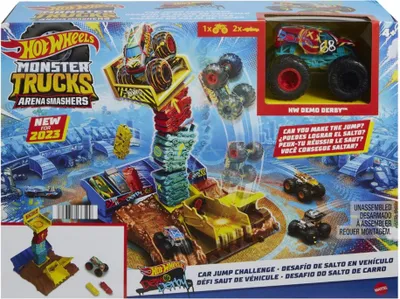 Obrázok produktu pre Hot Wheels Monster Trucks HNB92, Detsk pretekrska drha, 4 rok / roky, Plast, Kov, Rzne farby