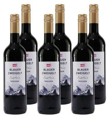 Produktbild von Mertes Blauer Zweigelt Austria -trocken- (6 x 0,75L)