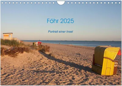 Produktbild von Föhr 2025. Porträt einer Insel (Wandkalender 2025 DIN A4 quer), CALVENDO Monatskalender
