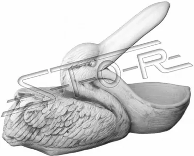 Immagine prodotto di Fioriera Figura Decorazione Fioriere Vasi da giardino Pellicano Nuovo