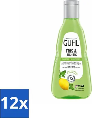 Zdjęcie produktu dla Guhl - Shampoo - Fresh & Airy - 250 ml - Value pack - 12 szt