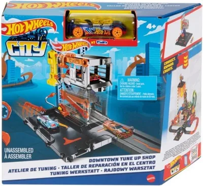 Obrázek produktu pro Hot Wheels City HDR25, Sada vozidla a trati, 4 rok/roky, Plast, Vícebarevný