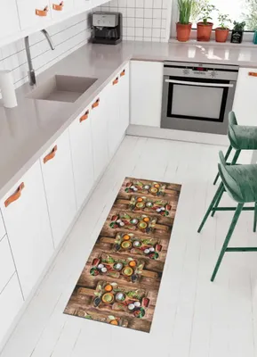 Produktbild von ATTICGO Küchenteppich RICCI Gewürzdesigns in Mehrfarbig, 52x100 cm