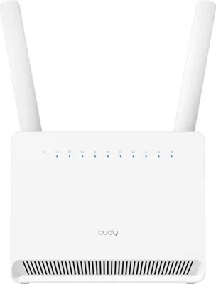 Produktbild von Cudy LT15E, Wi-Fi 6 (802.11ax), Dual-Band (2,4 GHz/5 GHz), Ethernet/LAN, 4G, Weiß, Tabletop-Router