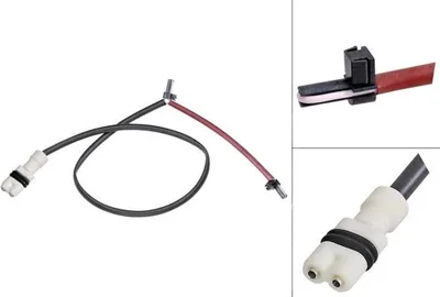 Produktbild von A.B.S. 39545 Warnkontakt Bremsbelagverschleiß 540mm für PORSCHE 911 (993) 911 (964) 911 Cabriolet (993)