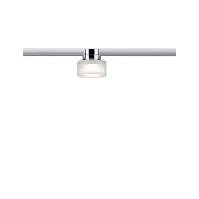 Produktbild von Paulmann 955.02, Schienenlichtschranke, 1 Glühbirne(n), LED, 2700 K, 400 lm, Chrom, Transparent, Weiß