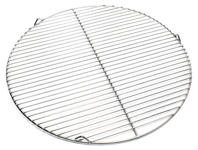 Zdjęcie produktu dla Okrągła ruszta do grillowania ze stali nierdzewnej, średnica 55 cm