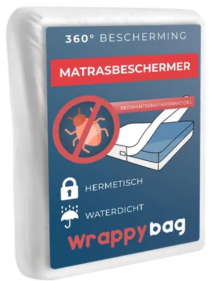 Productafbeelding van Waterdichte Matrasbescherming tegen Bedbugs