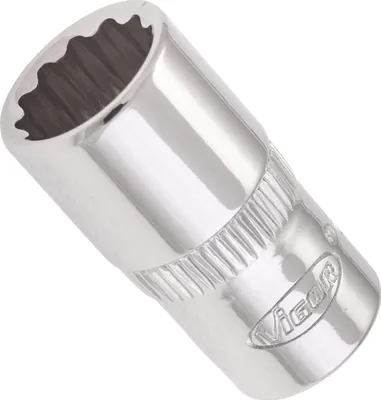 Obrázok produktu pre Vigor V7514-9, Pätica, 1/4", Metrický, 1 hlava/hlavy, 9 mm, 25 mm