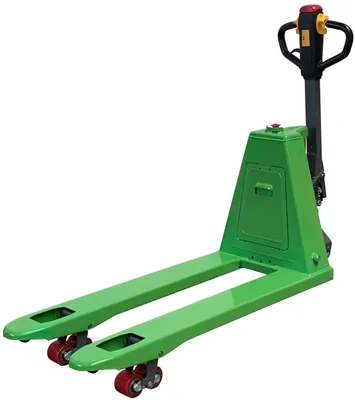 Produktbild von Vollelektrische Handhubwagen Lithium Ionen Akku. Elektrisch Verfahren und Heben