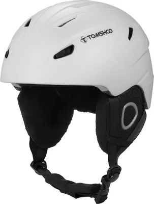 Produktbild von Skihelm mit abnehmbarem Brillen-Innenfutter und Ohrpolstern. Leichter Snowboardhelm fuer Damen und Herren zum Snowboarden und Radfahren
