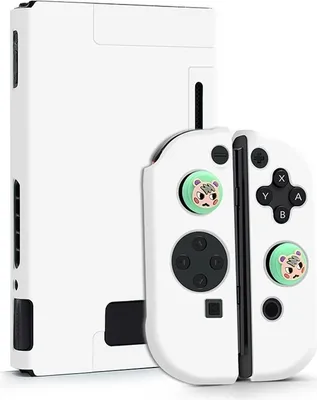 Immagine prodotto di INF Custodia dockable compatibile con Nintendo Switch PC bianca