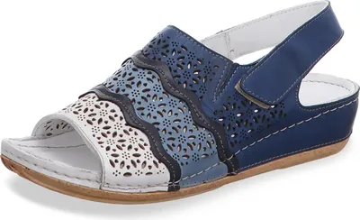 Produktbild von Gemini Damen Sandale blau Größe 42