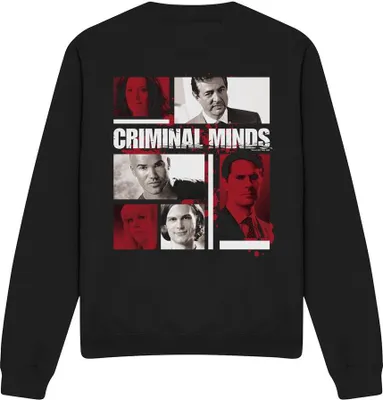 Produktbild von Criminal Minds - Sweatshirt für Herren/Damen Uni TV12370 (XL) (Schwarz)