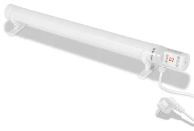 Immagine prodotto di Riscaldatore elettrico per serre Vigevee, 120 W, con timer, riscaldatore a tubi da 640 mm