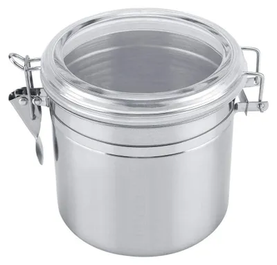 Vorratsbehälter Edelstahl luftdicht 1100 ml mit Deckel