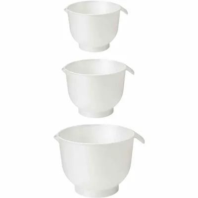 Produktbild von GastroMax Rührschüssel weiß 3er Set