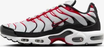 Produktbild von Nike TN Air Max Plus "Pure Platinum Black University Red" Rot/Schwarz/Weiß, Größe: 49,5