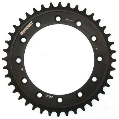Produktbild von Stahl-Kettenrad Supersprox 520 - 40Z (schwarz) RFE-245/2:40-BLK|ID 130,0 LK 150,0 6-Loch/6-Loch
