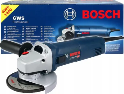 Produktbild von Winkelschleifer Bosch 1400W 125Mm Gws 1400 Mit Wiederanlaufschutzsystem