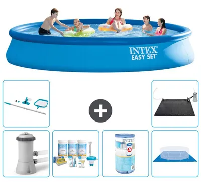 Immagine prodotto di Piscina Easy Set, modello Rund - 457x84 cm - set da 7 pezzi, codice prodotto S31205