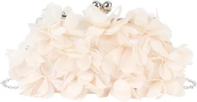 Image de Élégant sac à main beige avec chaîne et fente