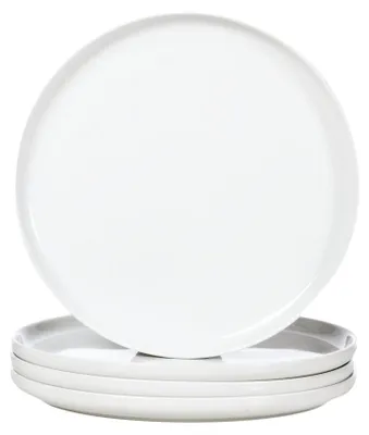 Produktbild von Set von 4 Porzellan-Dinnertellern Ø 27 cm